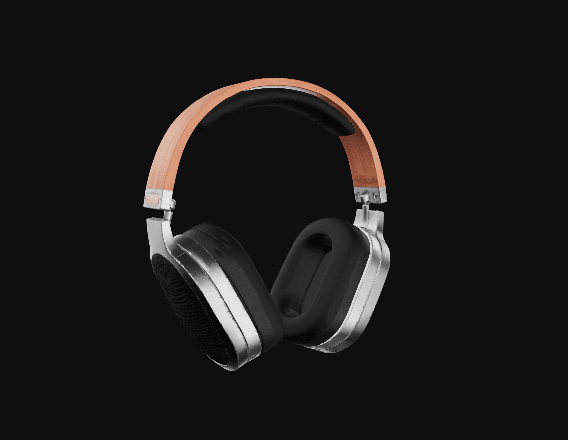 AI-generated 3D headphones